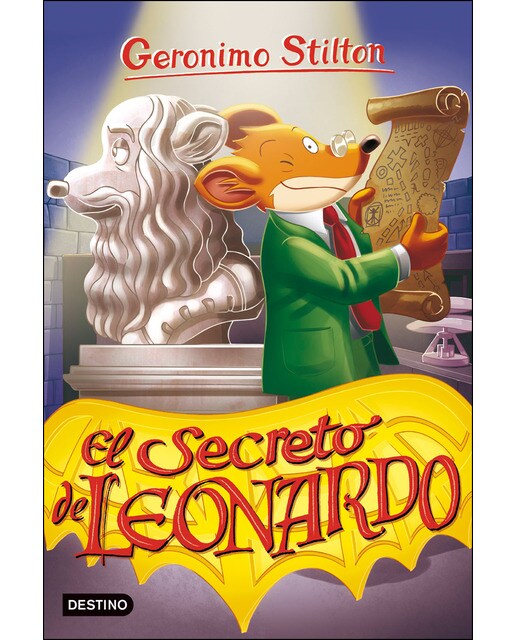 El secreto de Leonardo: Geronimo Stilton 75  (Tapa blanda con solapas) 1
