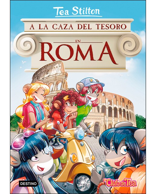 Imagen 0 de A la caza del tesoro en Roma: Tea Stilton 33  (Tapa dura)