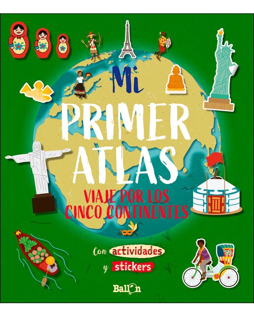 Mi primer atlas - Viaje por los cinco continentes (Capa mole) 1