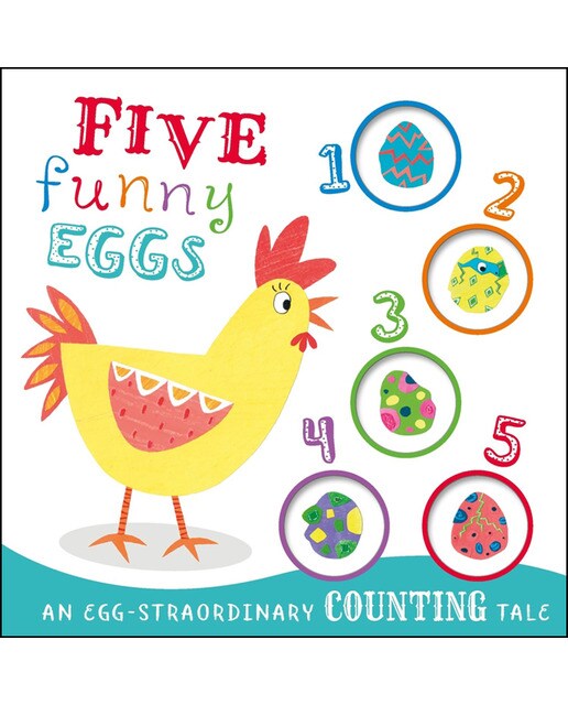 Five funny eggs 1