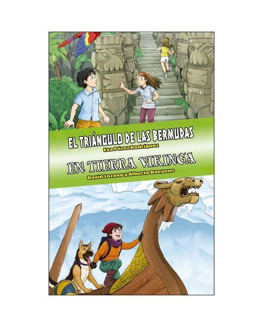 Imagen 0 de Ómnibus El Triángulo de las Bermudas / En tierra vikinga (Tapa blanda)