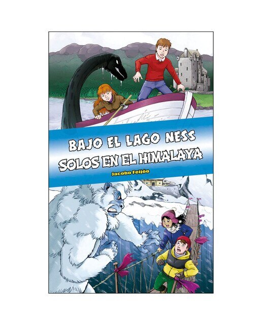 Imagen 0 de ómnibus Bajo el lago Ness / Solos en el Himalaya (Tapa dura)