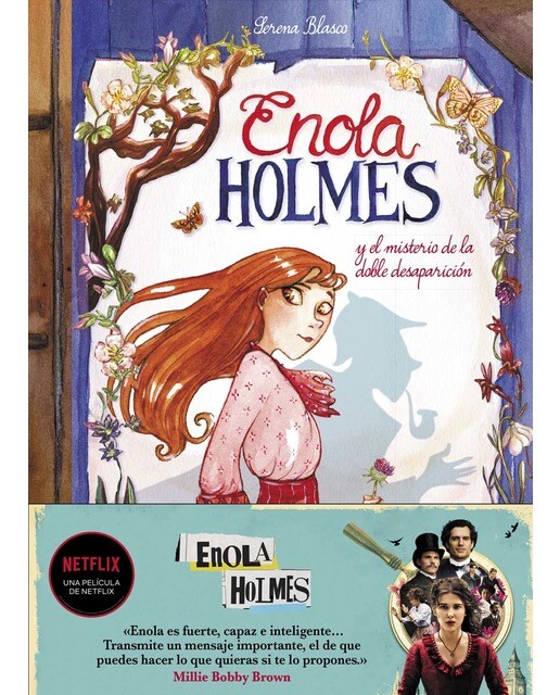 Imagem 0 de Enola Holmes y el misterio de la doble desaparición (Enola Holmes. La novela gráfica 1): La historia de la película (Capa dura)