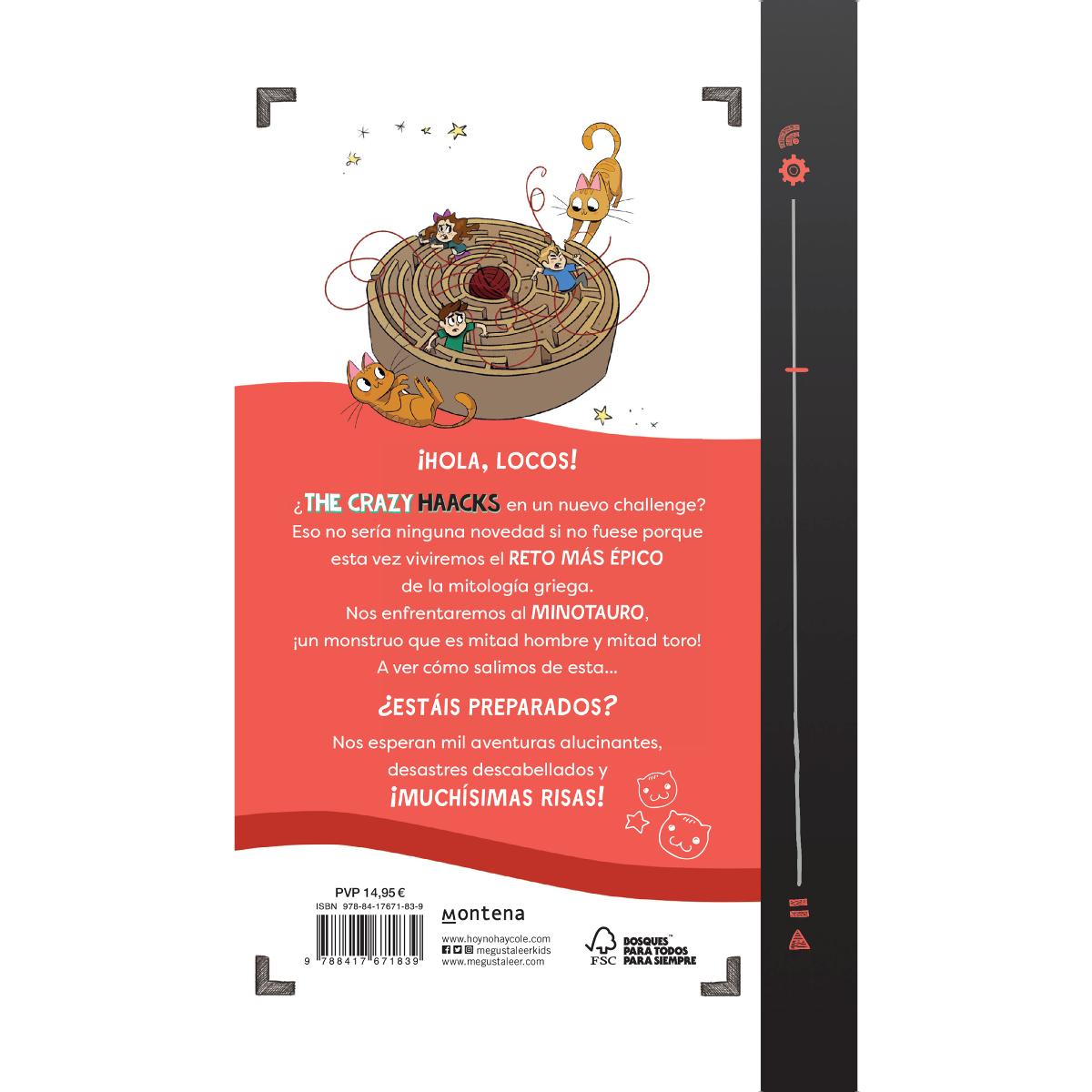 The Crazy Haacks y el reto del minotauro (The Crazy Haacks 6)  (Tapa dura) 2