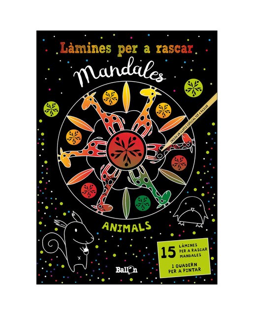 Làmines per a rascar Mandales - Animals 1