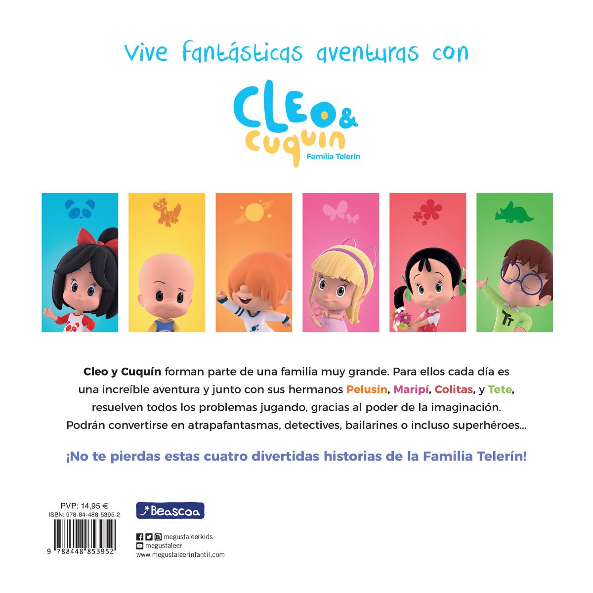 Cleo y Cuquín, Familia Telerín. Recopilatorio de cuentos - Aventuras en familia (Capa dura) 2