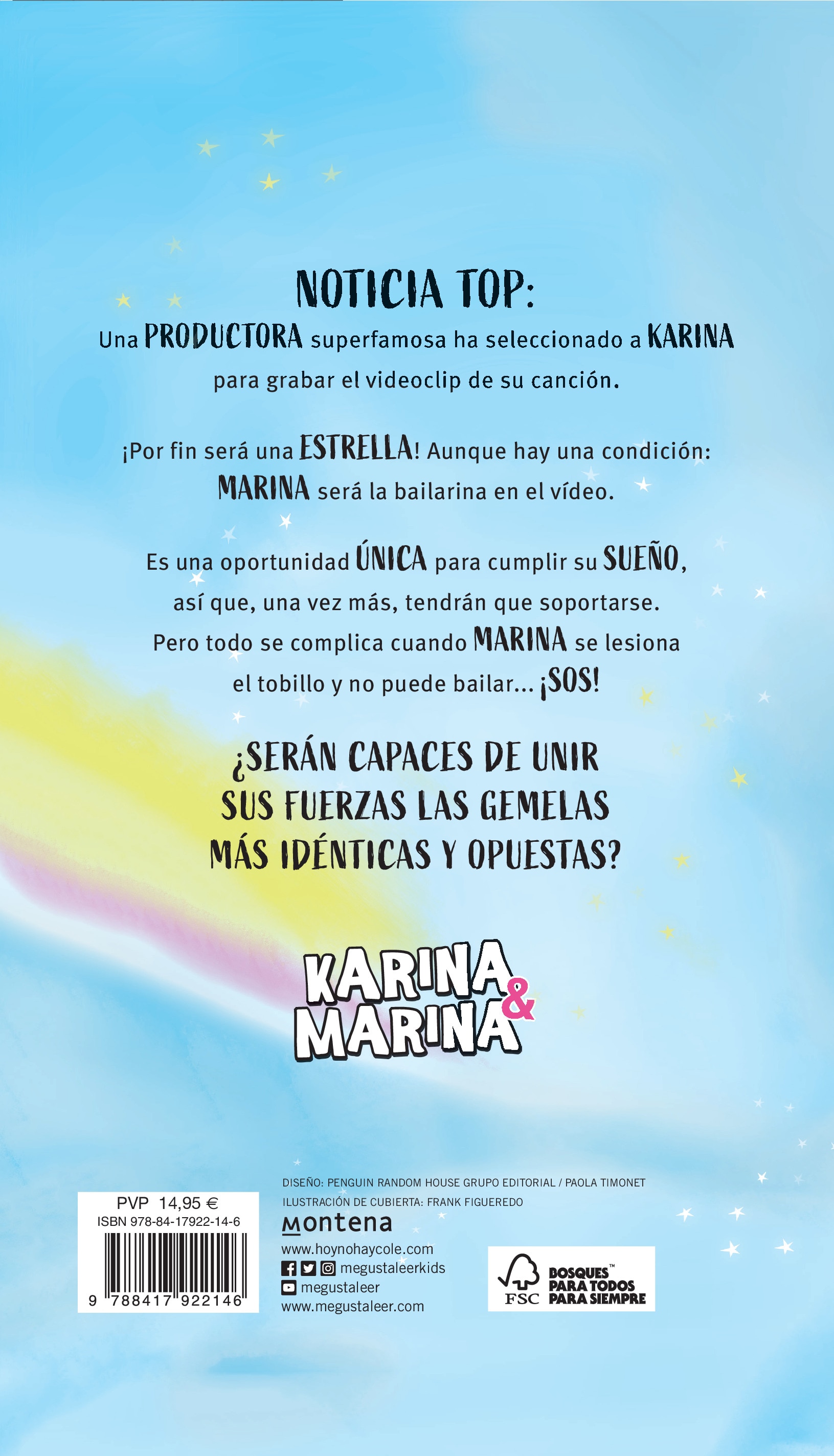 Karina & Marina 2 - Un minuto para triunfar  (Tapa dura) 2