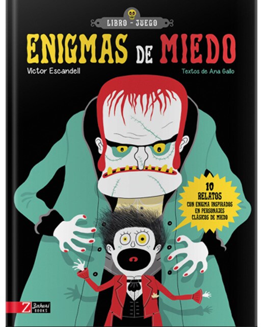 Imagem 0 de Enigmas de miedo: 10 relatos con enigma inspirados en personajes clásicos de miedo(Tapa dura)