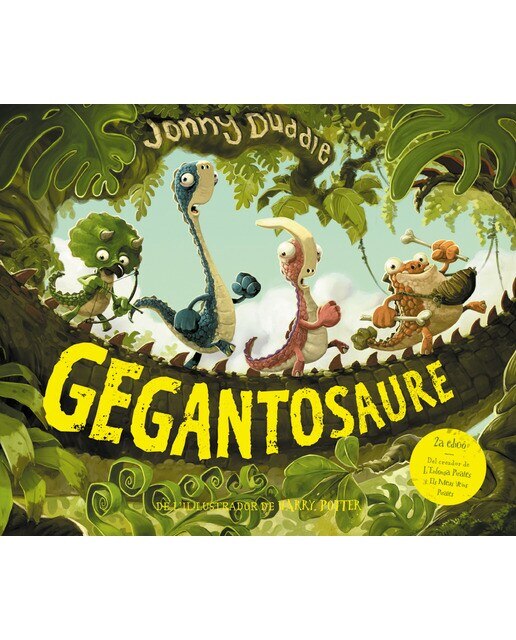 Imagen 0 de Gegantosaure: Contes de dinosaures: Llibre per a nens en català recomanat a partir de 3 anys (Tapa dura)