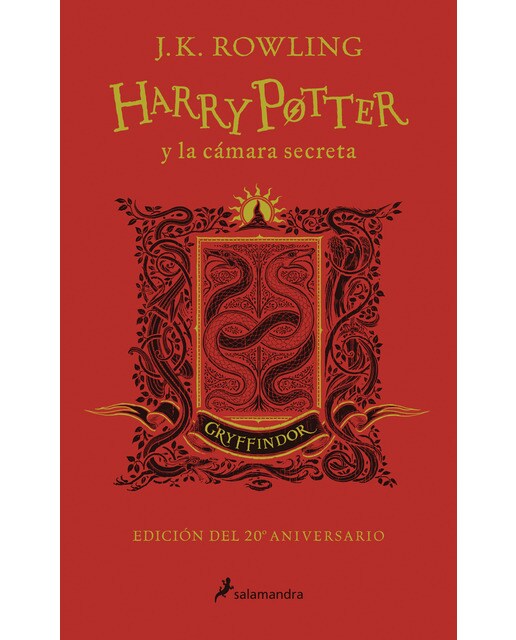 Imagem 0 de Harry Potter y la cámara secreta - Gryffindor (Harry Potter [ediciones de las casas de Hogwarts] 2): Rojo (Capa dura)