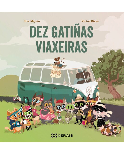 Dez gatiñas viaxeiras(Tapa dura) 1