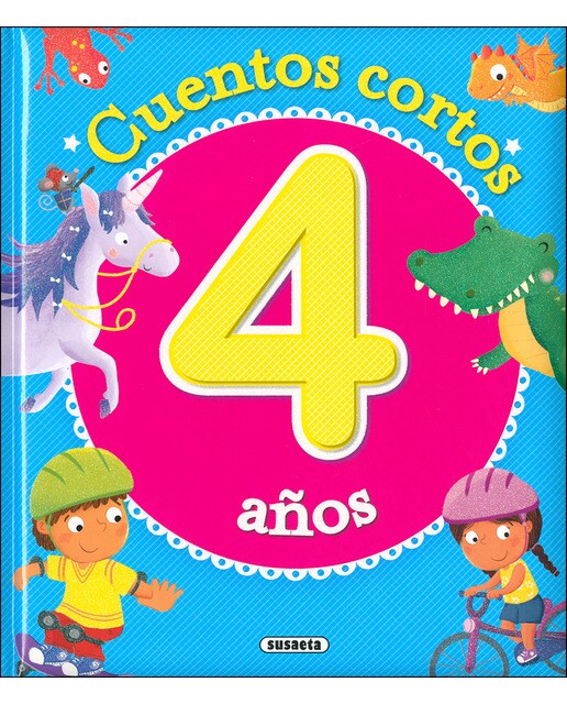 Cuentos cortos para 4 años (Tapa dura) 1