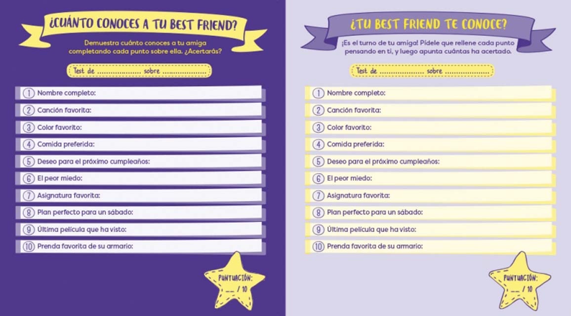 Lady Pecas - Nuestro Diario: Best Friends Forever  (Tapa blanda) 5