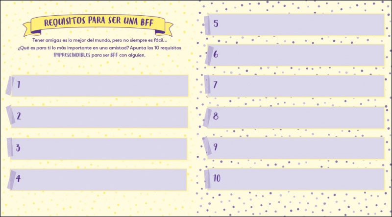 Lady Pecas - Nuestro Diario: Best Friends Forever  (Tapa blanda) 8