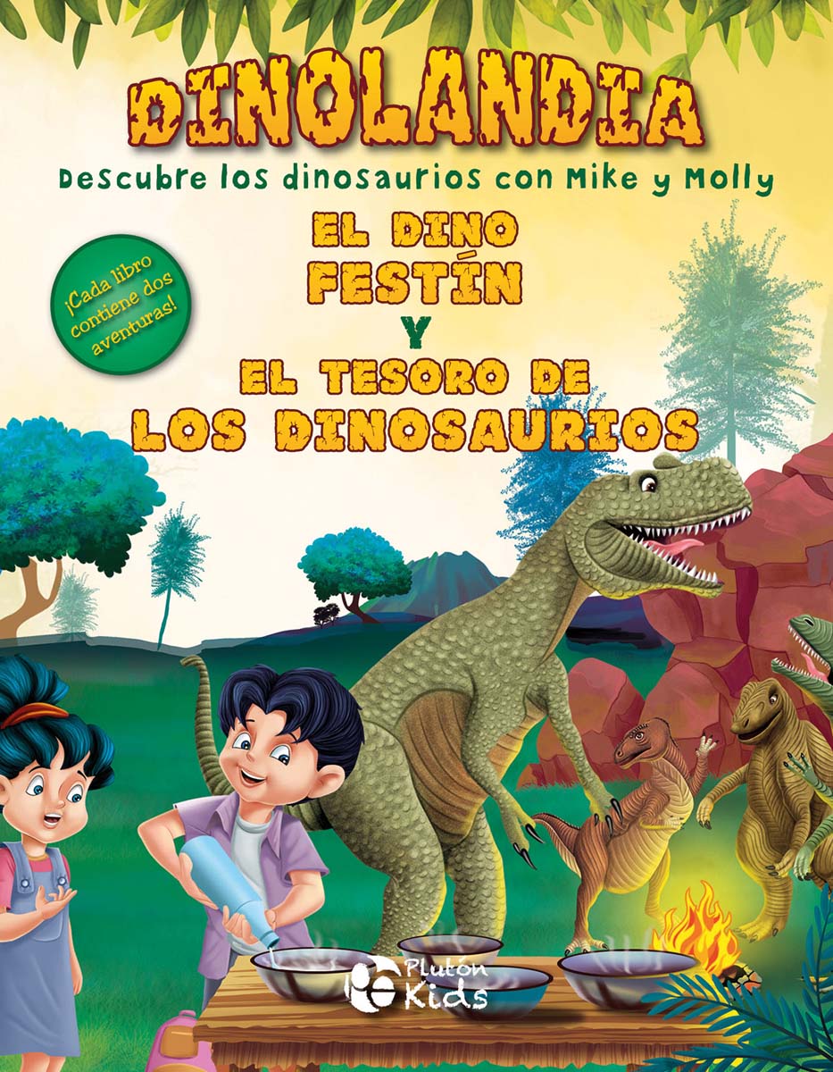 El Dino festín y El tesoro de los dinosaurios: ¡Descubre los dinosaurios con Mike y Molly! (Capa dura) 1
