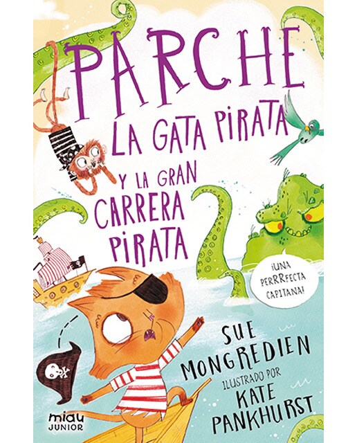 Parche la gata pirata y la gran carrera pirata (Tapa blanda) 1