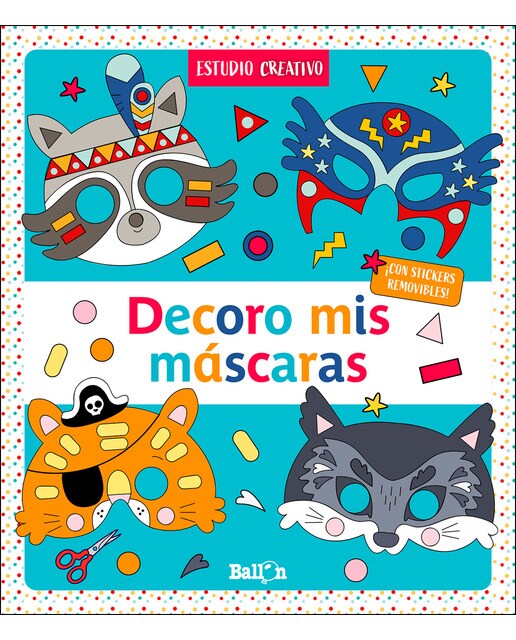 DECORO MIS MÁSCARAS - AMARILLO (Capa mole) 1