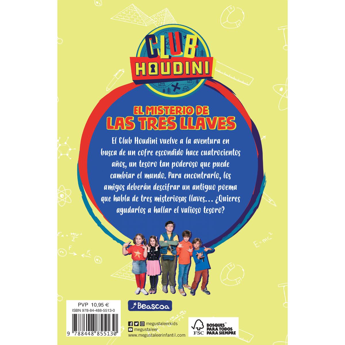 El misterio de la tres llaves (Club Houdini) (Tapa blanda) 2