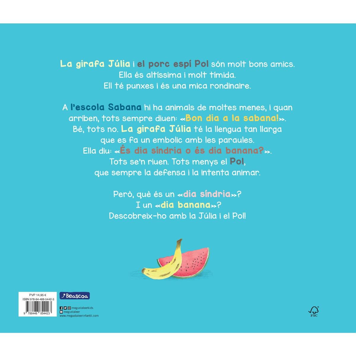 La Júlia i el Pol - L'escola Sabana  (Tapa dura) 2