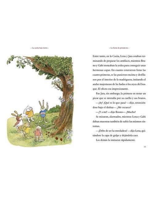La casita bajo tierra 2 - La fiesta de primavera  (Tapa dura) 4