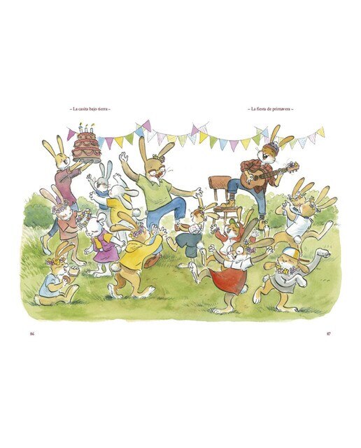 La casita bajo tierra 2 - La fiesta de primavera  (Tapa dura) 5