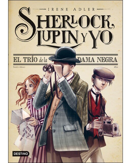 Imagen 1 de El trío de la Dama Negra: Sherlock, Lupin y yo 1