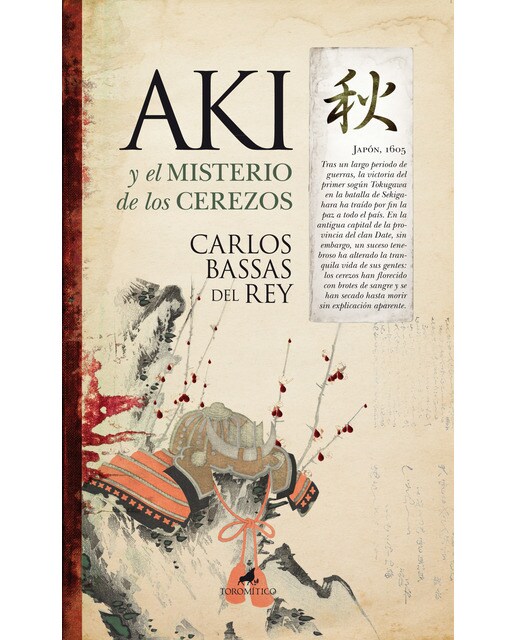 Aki y el misterio de los cerezos (Capa mole com abas) 1