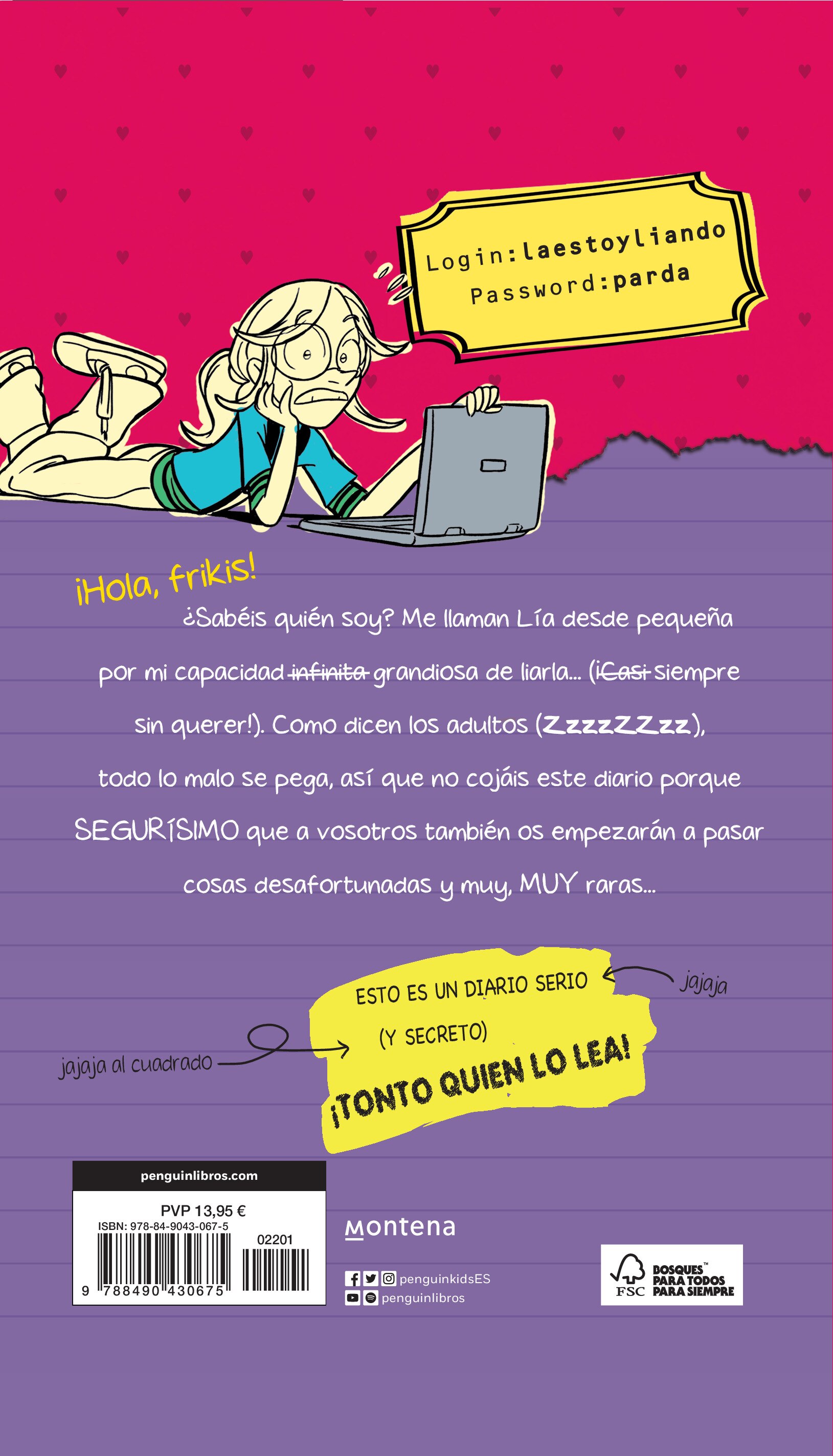 Una nueva vida (Diario de una friki 1): (¡Desastre al cuadrado!)  (Tapa dura) 2