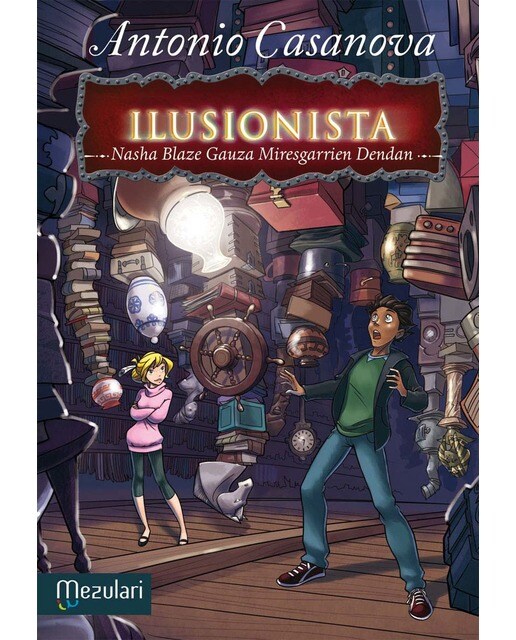 Ilusionista Nasha Blaze gauza Miresgarrien dendan (Capa mole) 1