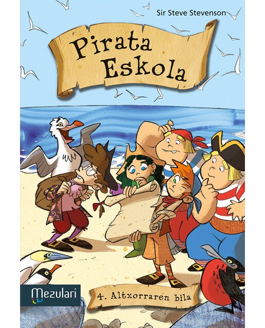 Pirata eskola. Altxorraren bila(Tapa blanda) 1