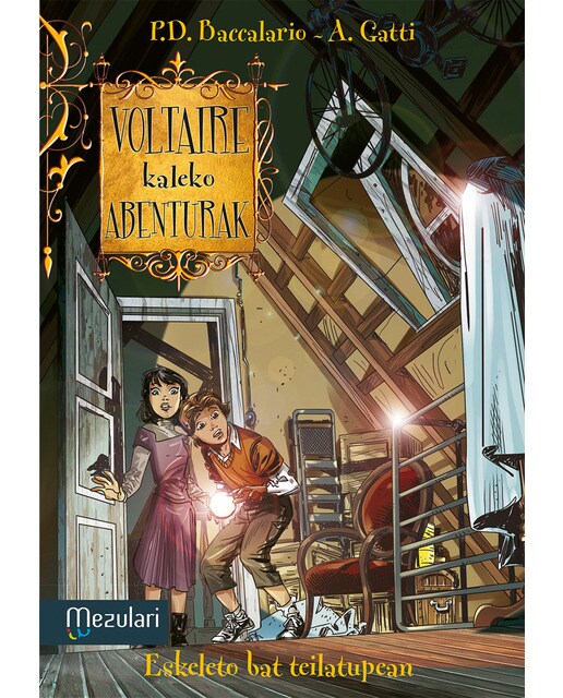 Voltaire kaleko abenturak: Eskeleta bat teilatupena (Capa mole) 1