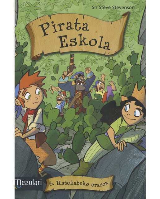 Pirata eskola. Ustekabeko erasoa(Tapa blanda) 1