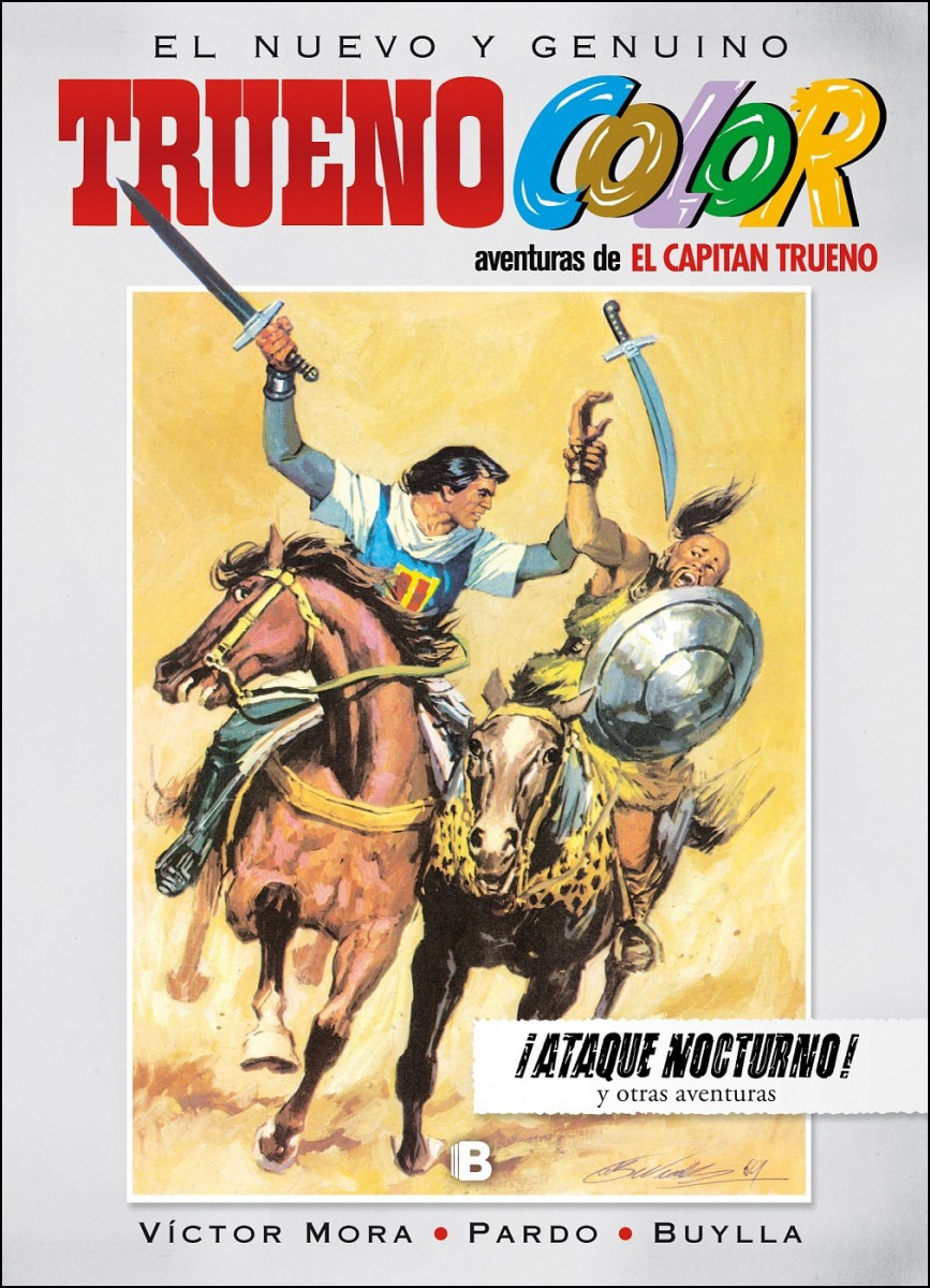 Trueno Color 12 - ¡Ataque nocturno! Y otras aventuras de El Capitán Trueno (Capa dura) 1