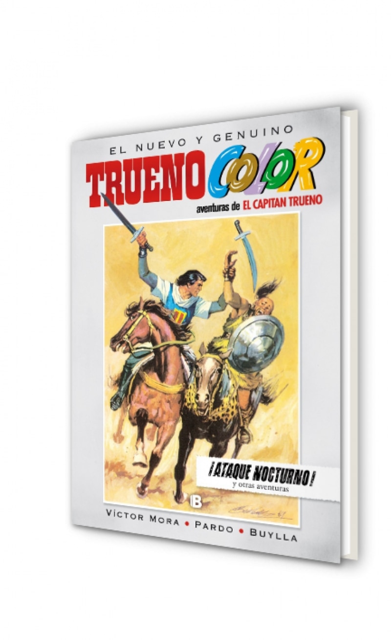 Trueno Color 12 - ¡Ataque nocturno! Y otras aventuras de El Capitán Trueno (Capa dura) 2