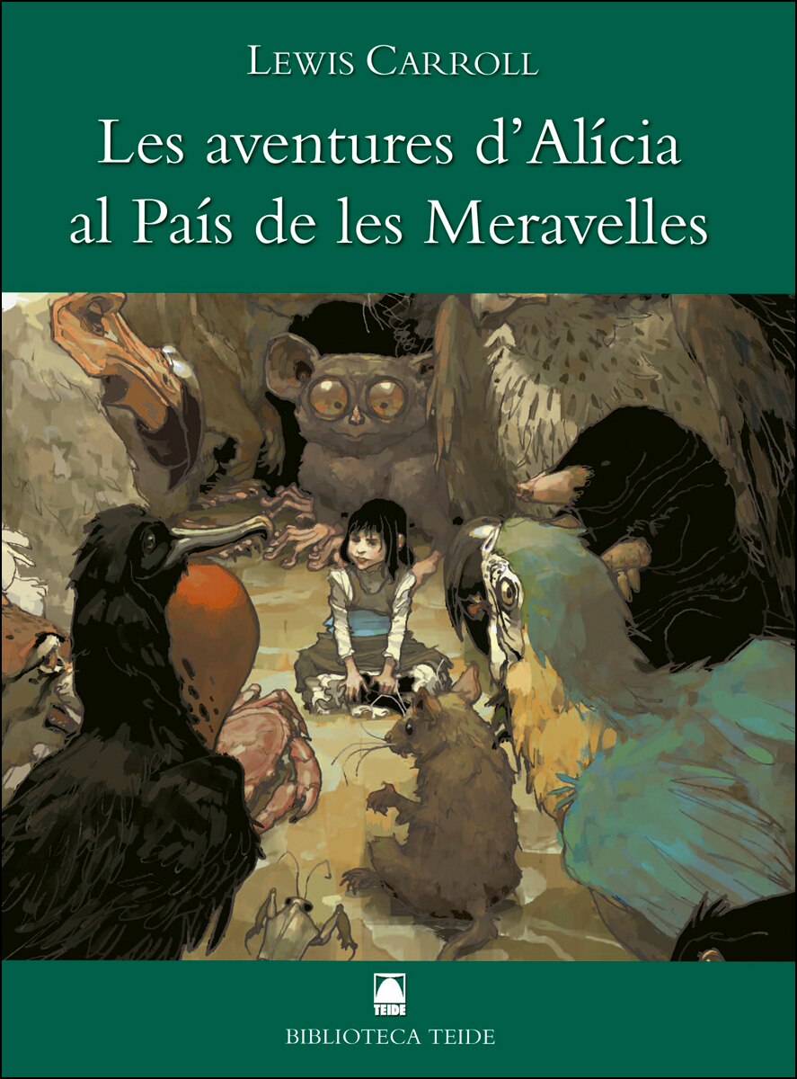 Biblioteca Teide 004 - Les aventures d'Alícia al país de les meravelles -Lewis Carroll- (Capa mole) 1