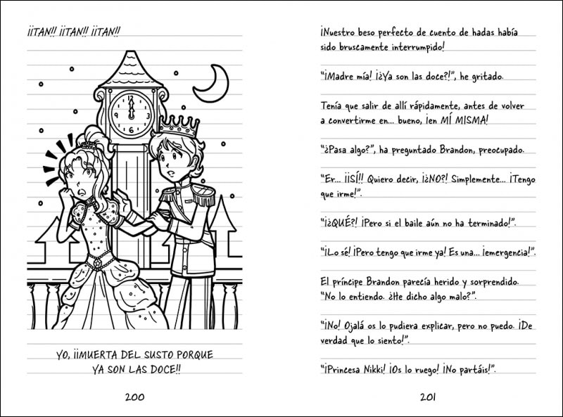 Diario de Nikki 8 - Érase una vez una princesa algo desafortunada: Érase una vez una princesa algo desafortunada (Tapa dura) 3