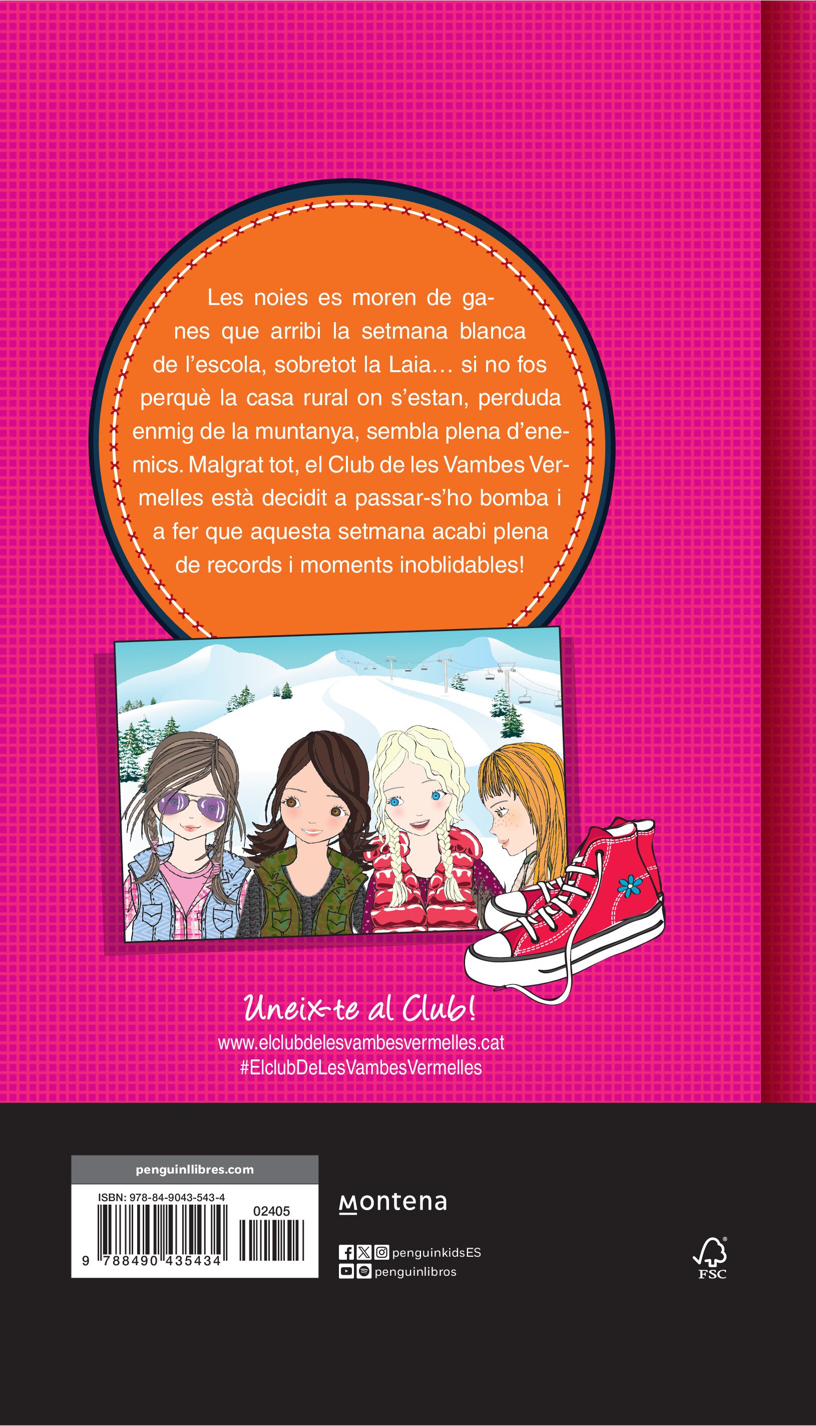 El Club de les Vambes Vermelles 5 - Una setmana increïble (Capa dura) 2