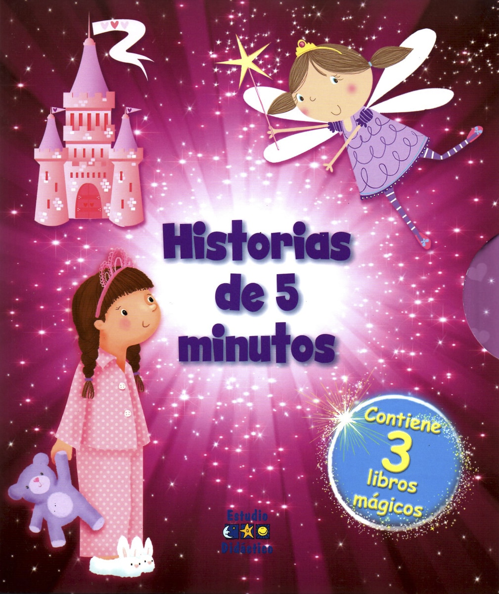 Historias De 5 Minutos (Chicas): Contiene 3 Libros Mágicos 1