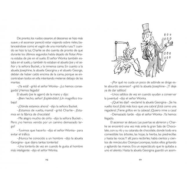 Charlie y el gran ascensor de cristal (Colección Alfaguara Clásicos) (Tapa dura) 2
