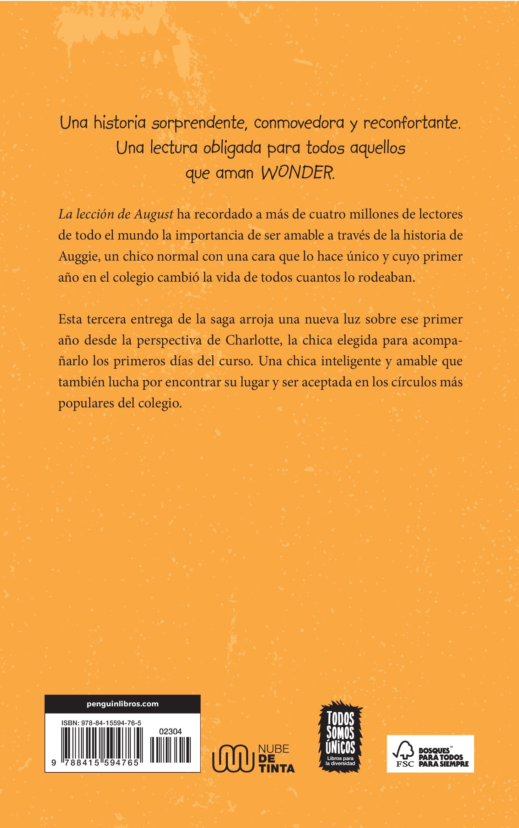 Wonder - Charlotte tiene la palabra (Capa mole) 3