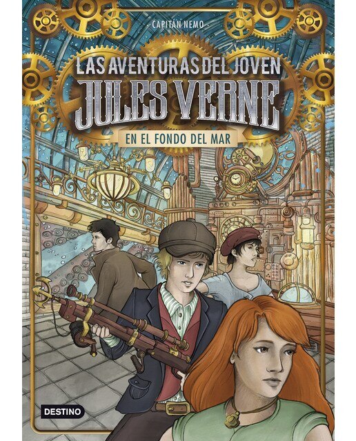 En el fondo del mar: Las aventuras del joven Jules Verne 4 (Capa dura) 1