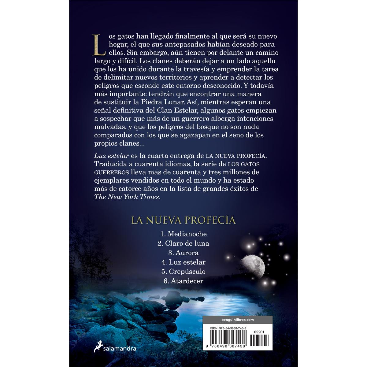Los Gatos Guerreros | La Nueva Profecía 4 - Luz estelar: Los gatos guerreros - la nueva profecía iv (Capa mole) 2