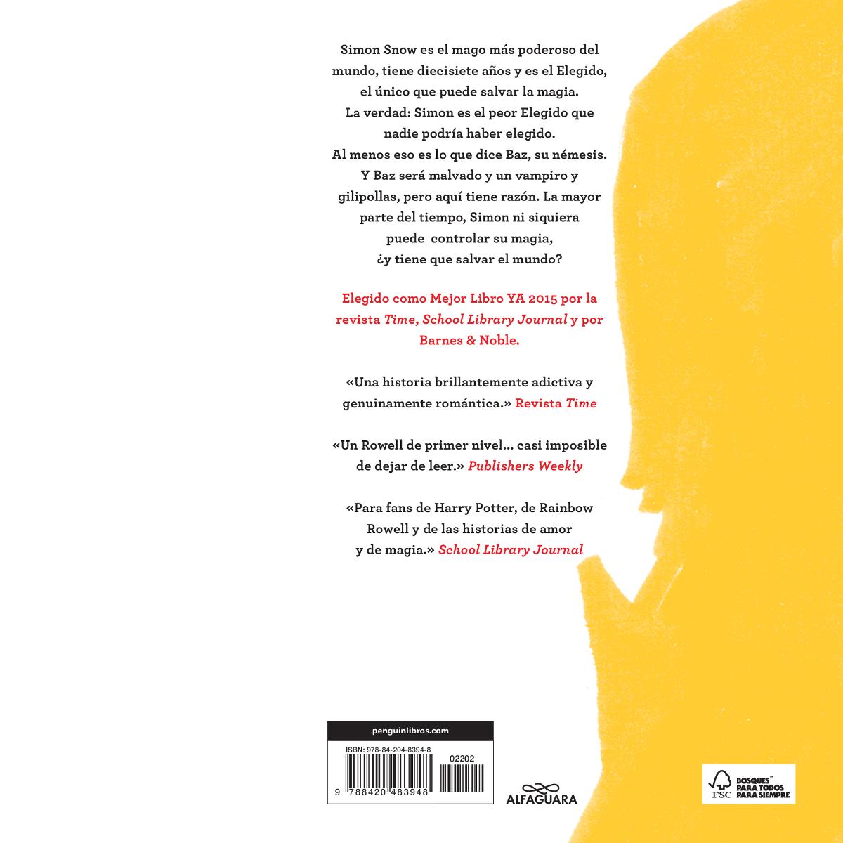 Moriré besando a Simon Snow (Simon Snow 1) (Capa mole) 2