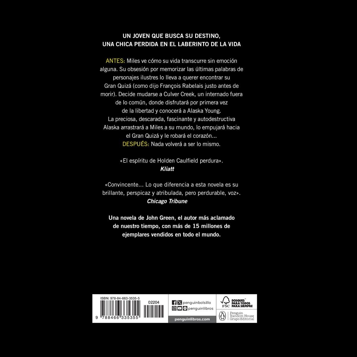 Buscando a alaska(Tapa blanda) 2