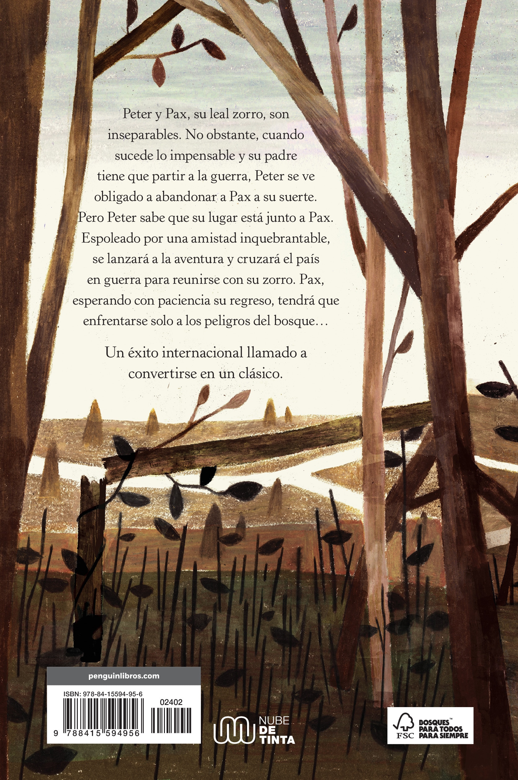 Pax: Una historia de paz y amistad(Tapa blanda) 2