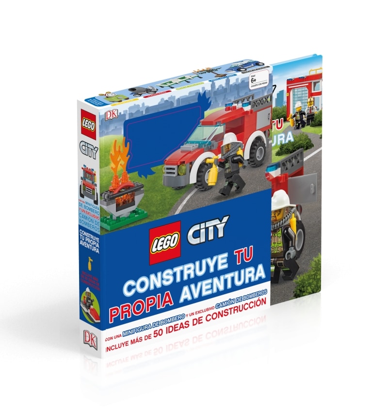 LEGO® CITY. Construye tu propia aventura: (incluye una minifigura de bombero y un exclusivo camión de bomberos) (Capa dura) 1