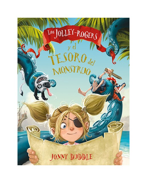 Los Jolley-Rogers y el tesoro del monstruo (Capa mole com abas) 1