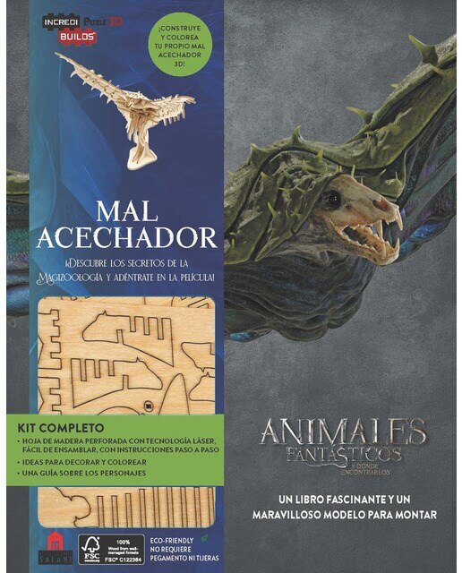 Incredibuilds Harry Potter Mal acechador (Capa dura) 1