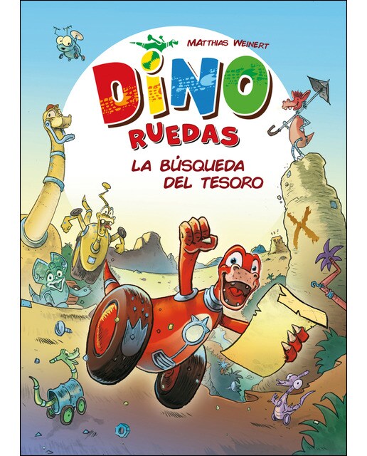 La búsqueda del tesoro: Dino Ruedas 1 (Capa mole) 1