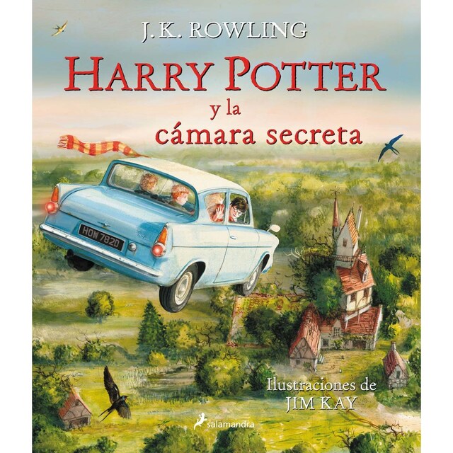 Harry Potter y la cámara secreta (Harry Potter, 2) Edición ilustrada por Jim Kay (Tapa dura)